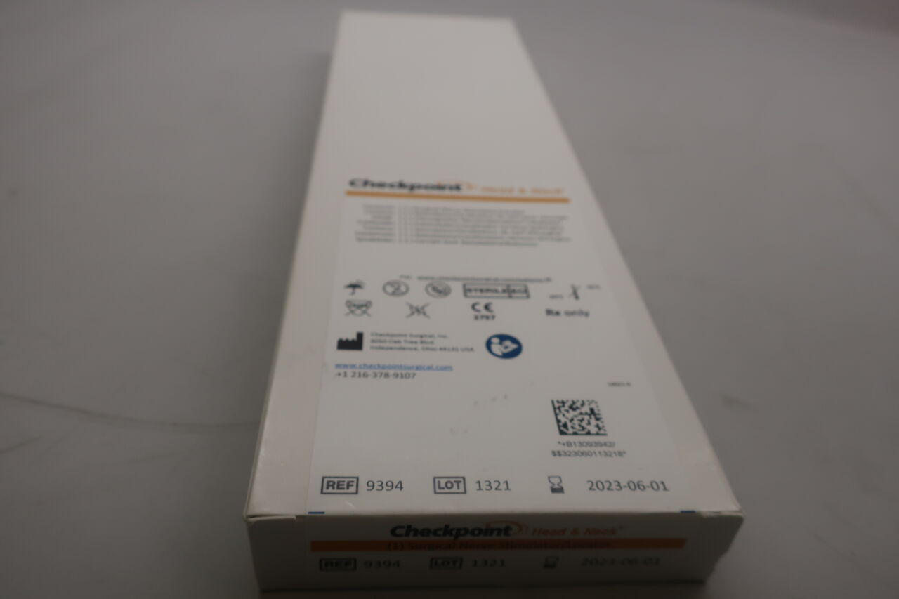 9394 - CHECKPOINT - Surgical Nerve Stimulator/Locator, (BX/1) - ( Expiry Date: 2023-06-01 )