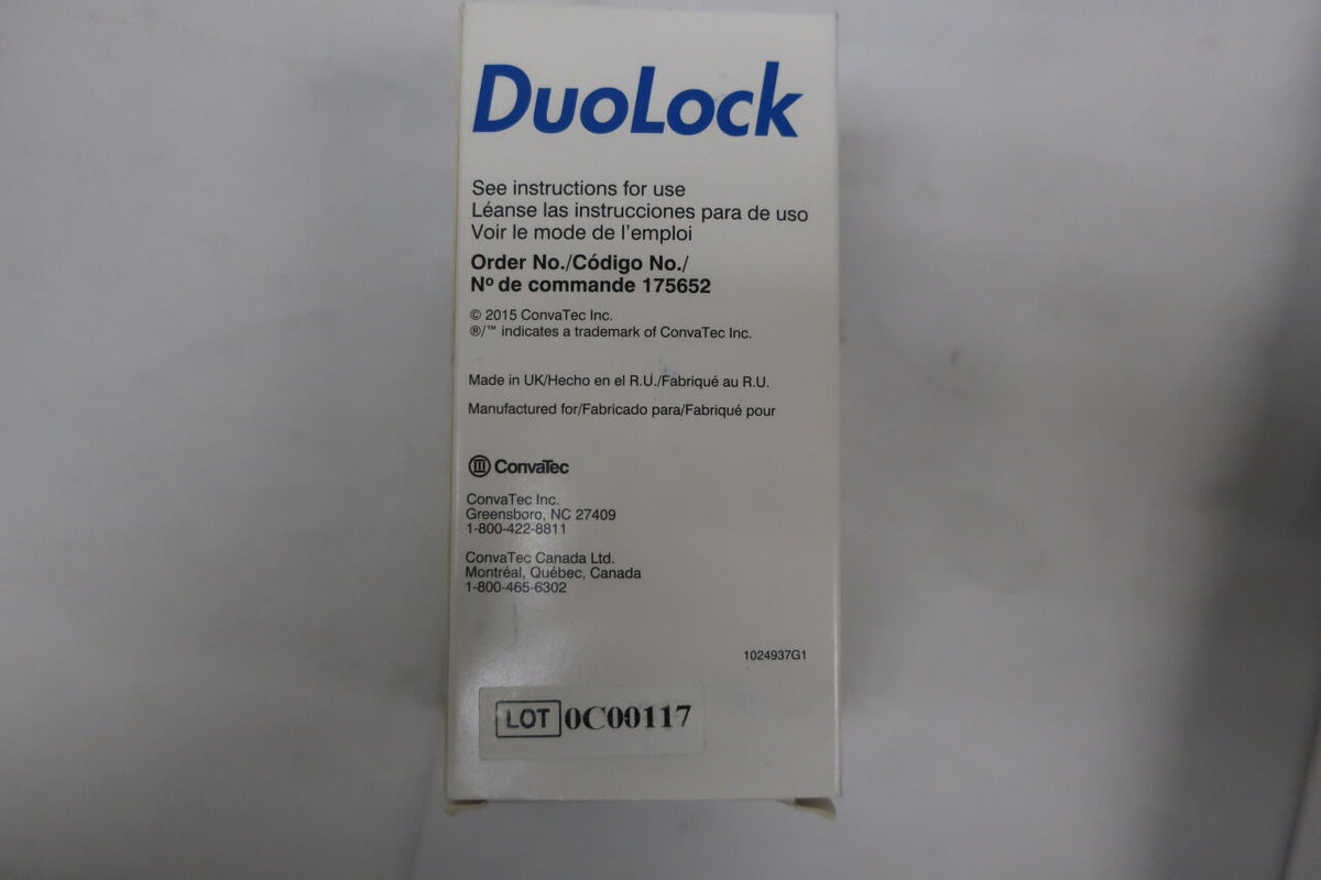 175652 - CONVATEC - ConvaTec DuoLock Curved Tail Closures, (BX/5)
