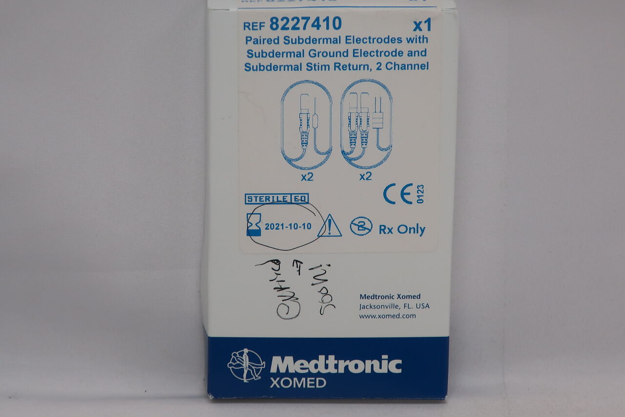 8227410 - MEDTRONIC - Medtronic 2 Channel Prass Subdermal Electrode, 12 mm Length, () - ( Expiry Date: 2022-02-20 )