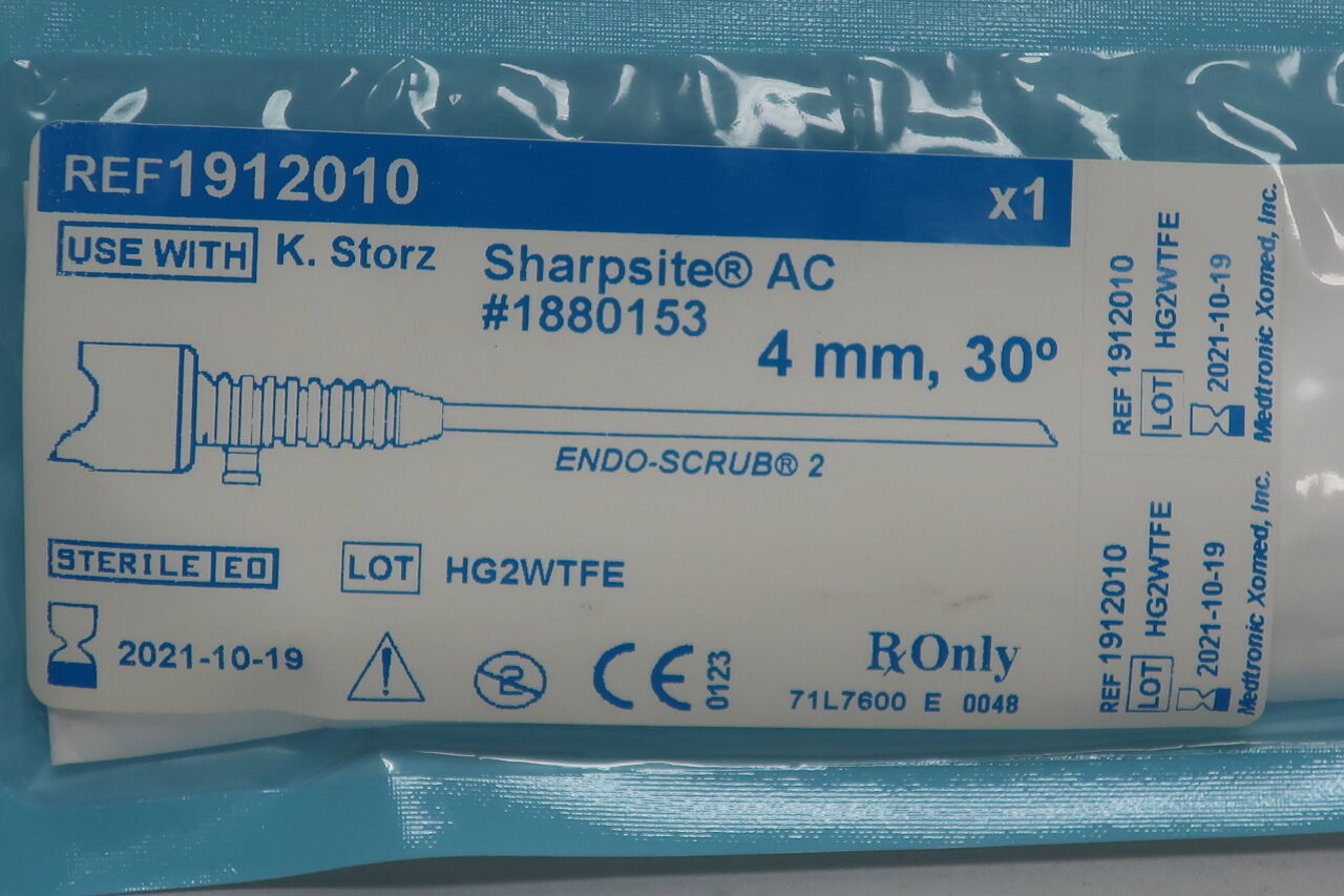 1912010 - MEDTRONIC - Endo-Scrub 2 Cleaning Sheath, For Karl Storz 7230BA Arthroscope, 4 mm Size, () - ( Expiry Date: 2019-01-21 )