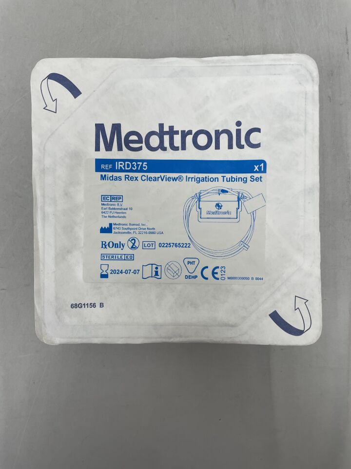 IRD375 - MEDTRONIC - Midas Rex Clearview Irrigation Tubing Set, () - ( Expiry Date: 2023-06-15 )