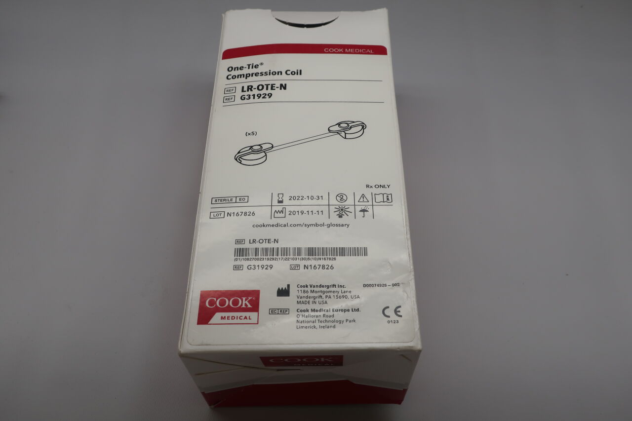 G31929 - COOK - One-Tie Compression Coil, (EA) - ( Expiry Date: 2022-10-31 )