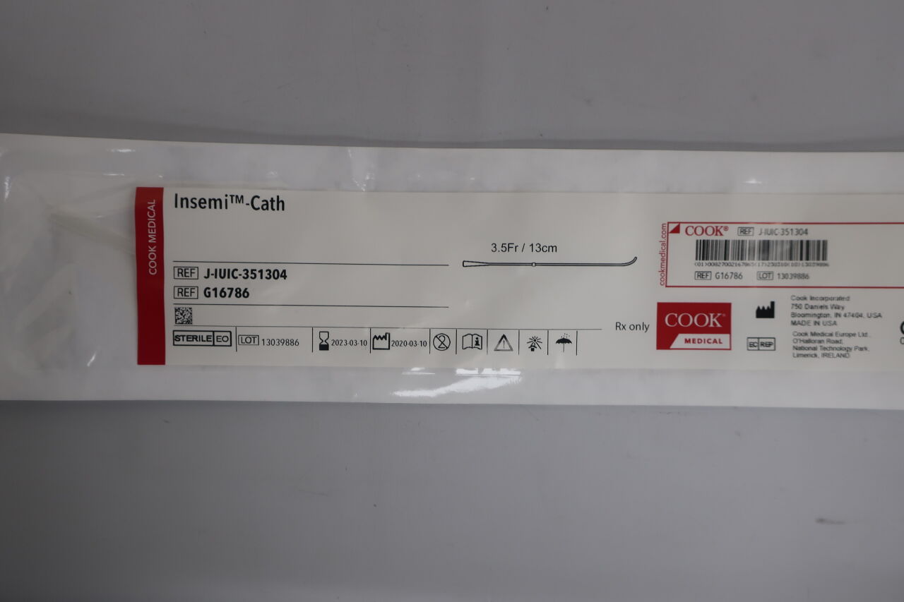 G16786 - COOK - insemi-cath, curved tip, 3.5f, (EA) - ( Expiry Date: 2023-03-10 )