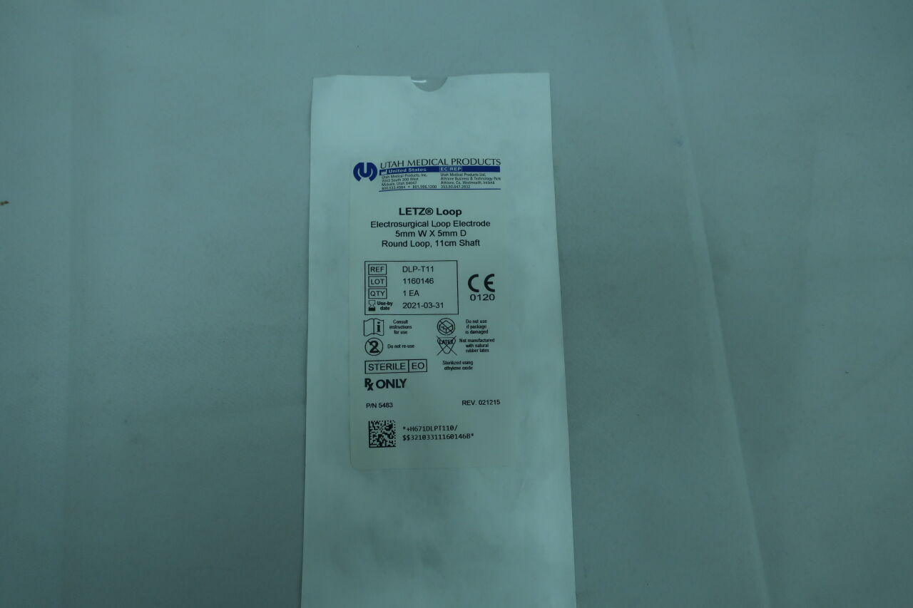 DLP-T11 - UTAH MEDICAL - Loop Electrode, Purple, 5 mm x 5 mm, () - ( Expiry Date: 2021-03-31 )
