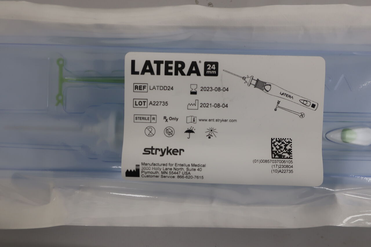 LATDD24 - STRYKER - Latera Delivery Device and Positioning Guide, () - ( Expiry Date: 2023-08-04 )