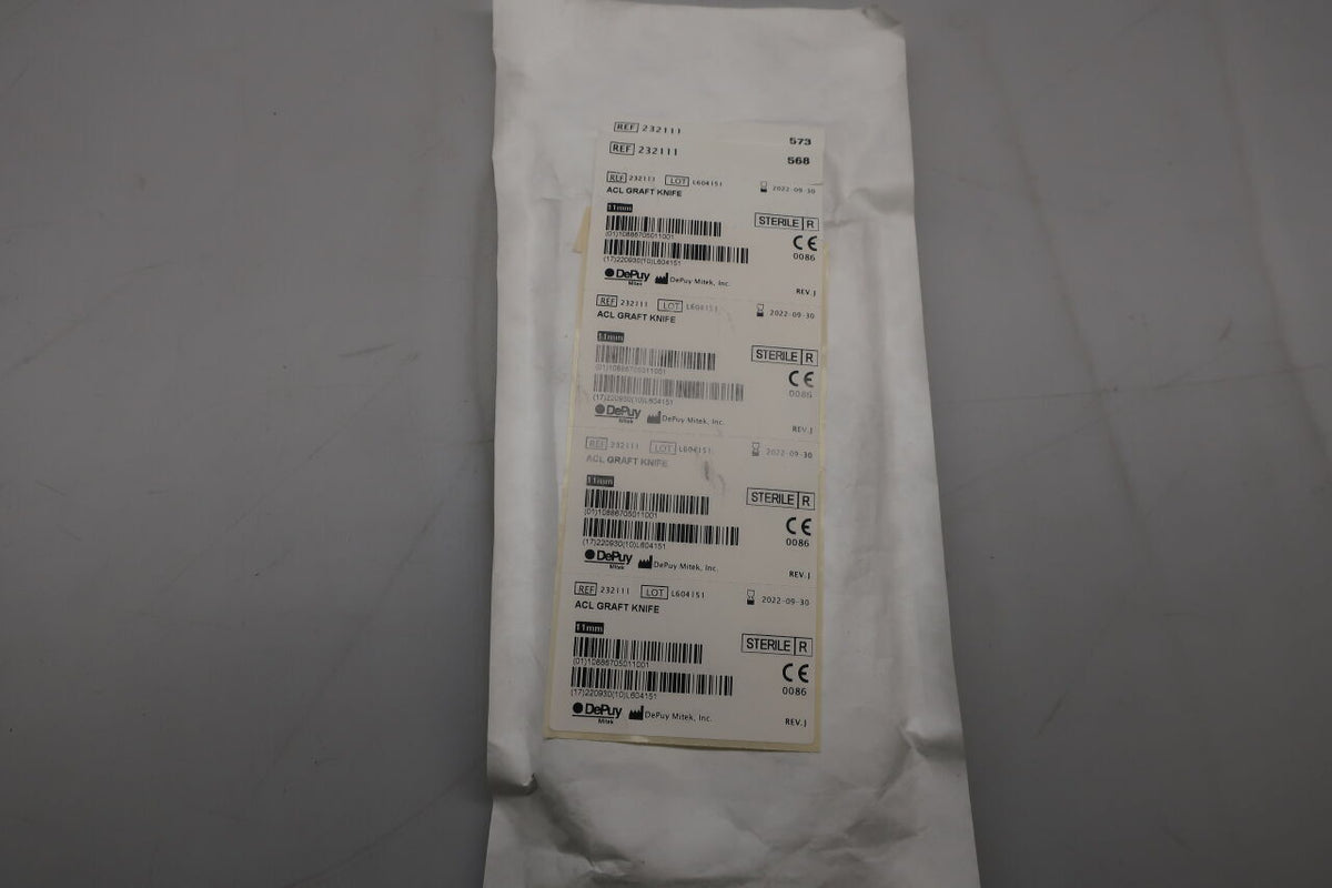 232111 - DEPUY - Single-Use ACL Graft Knife, 11 mm Size, (EA)