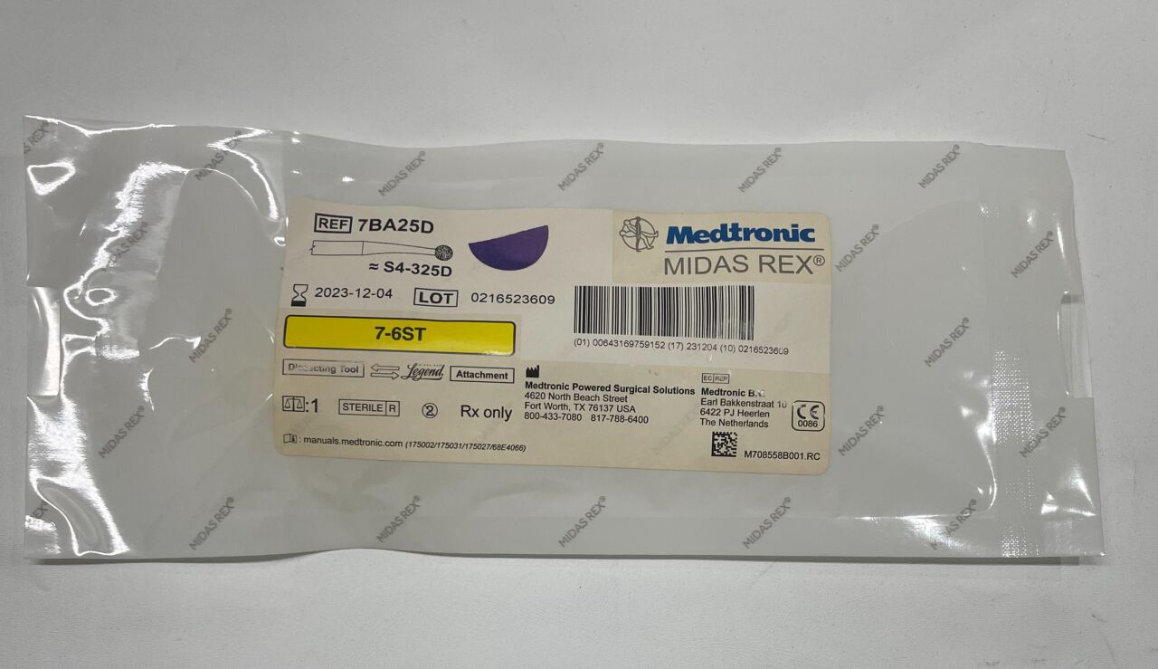 7BA25D - MEDTRONIC - midas rex blade 7cm 2.5mm, (EA) - ( Expiry Date: 2023-12-04 )