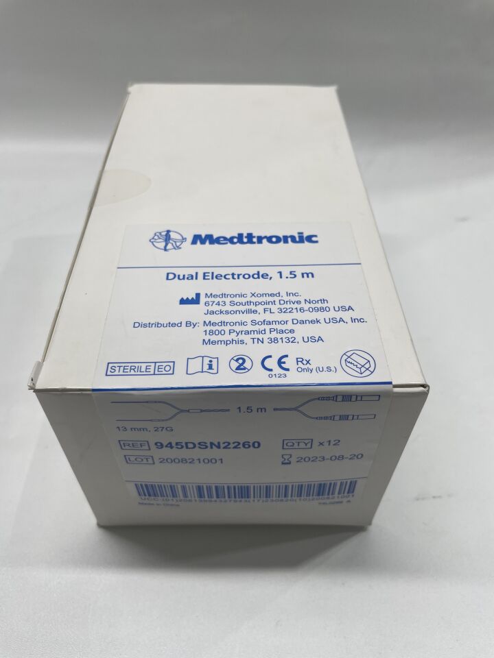 945DSN2260 - MEDTRONIC - twelve piece dual electrode kit 1.5m - 12pc, (BX/1) - ( Expiry Date: 2023-08-20 )