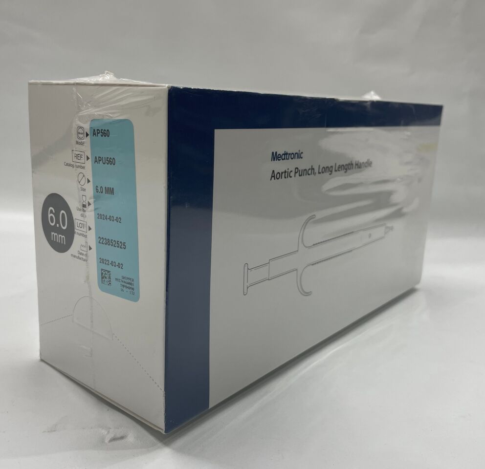 APU560 - MEDTRONIC - aortic punch, long handle 6.0mm, () - ( Expiry Date: 2024-03-02 )
