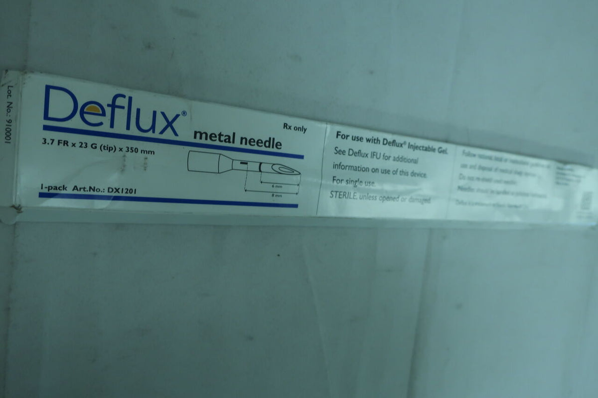 DX1201 - BIO HOPSITAL - Deflux Metal Needle, 3.7Fr x 23G, (BX/1)