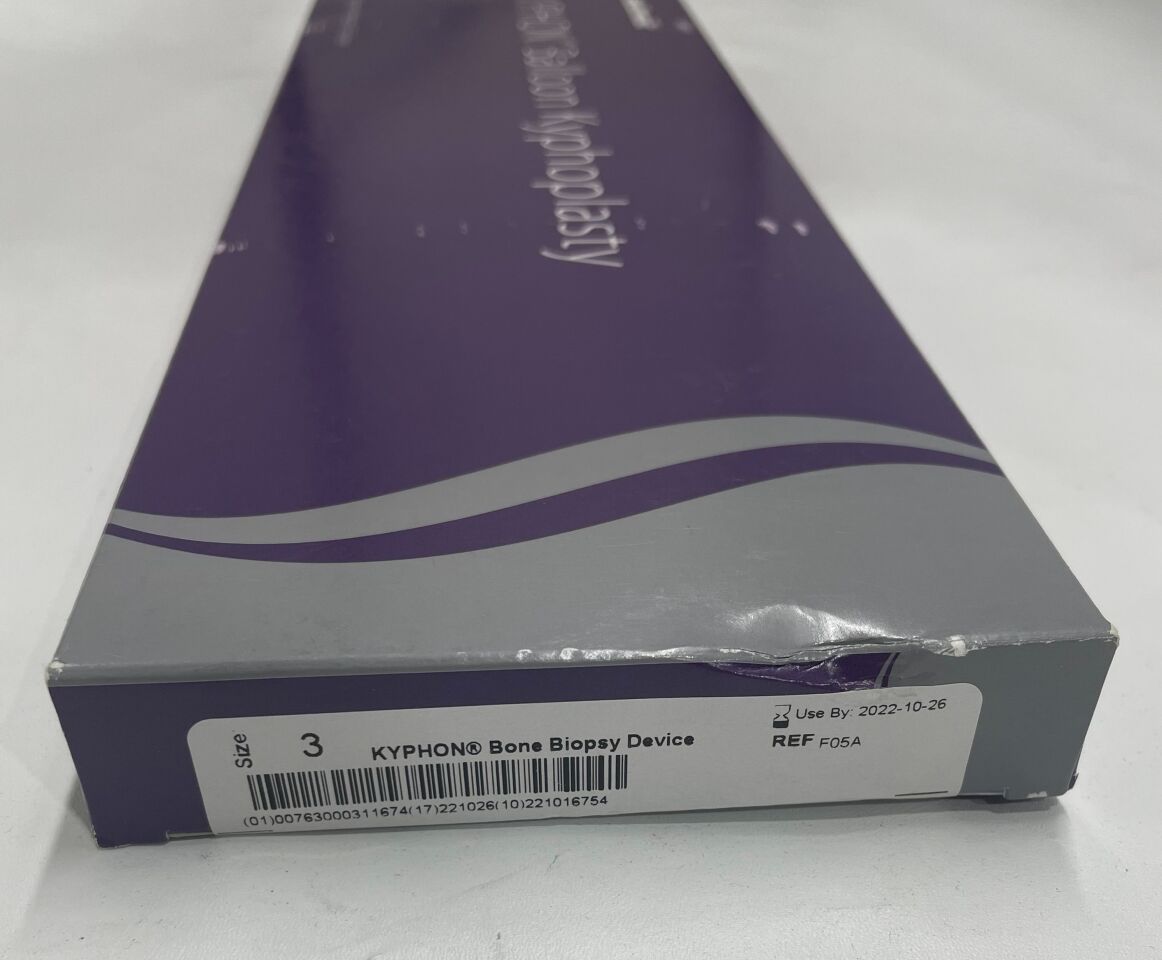 F05A - MEDTRONIC - kyphon bone biopsy device, size 3, (BX/1) - ( Expiry Date: 2022-10-26 )