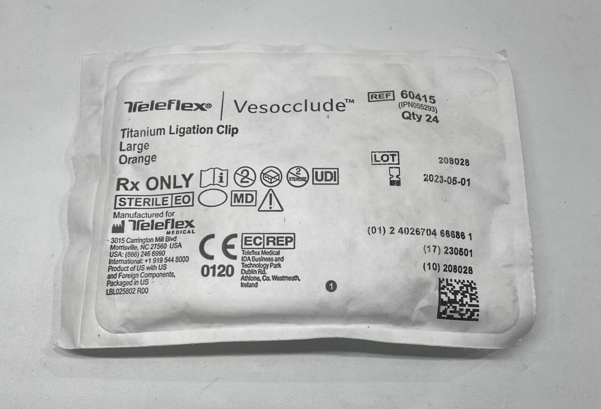 60415 - TELEFLEX - Implant for Retinal Detachment Surgery, ()