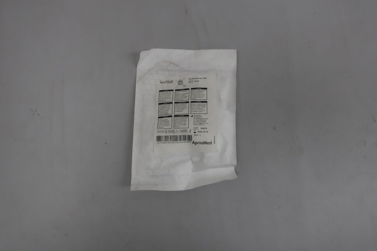 13314 - APRIOMED - Needle guiding device 14G, (EA) - ( Expiry Date: 2022-10-16 )