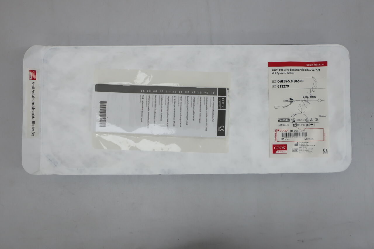 G13279 - COOK - Arndt Pediatric Endobronchial Blocker Set w/ Spherical Balloon 5.0Fr x 50CM, () - ( Expiry Date: 2022-07-26 )