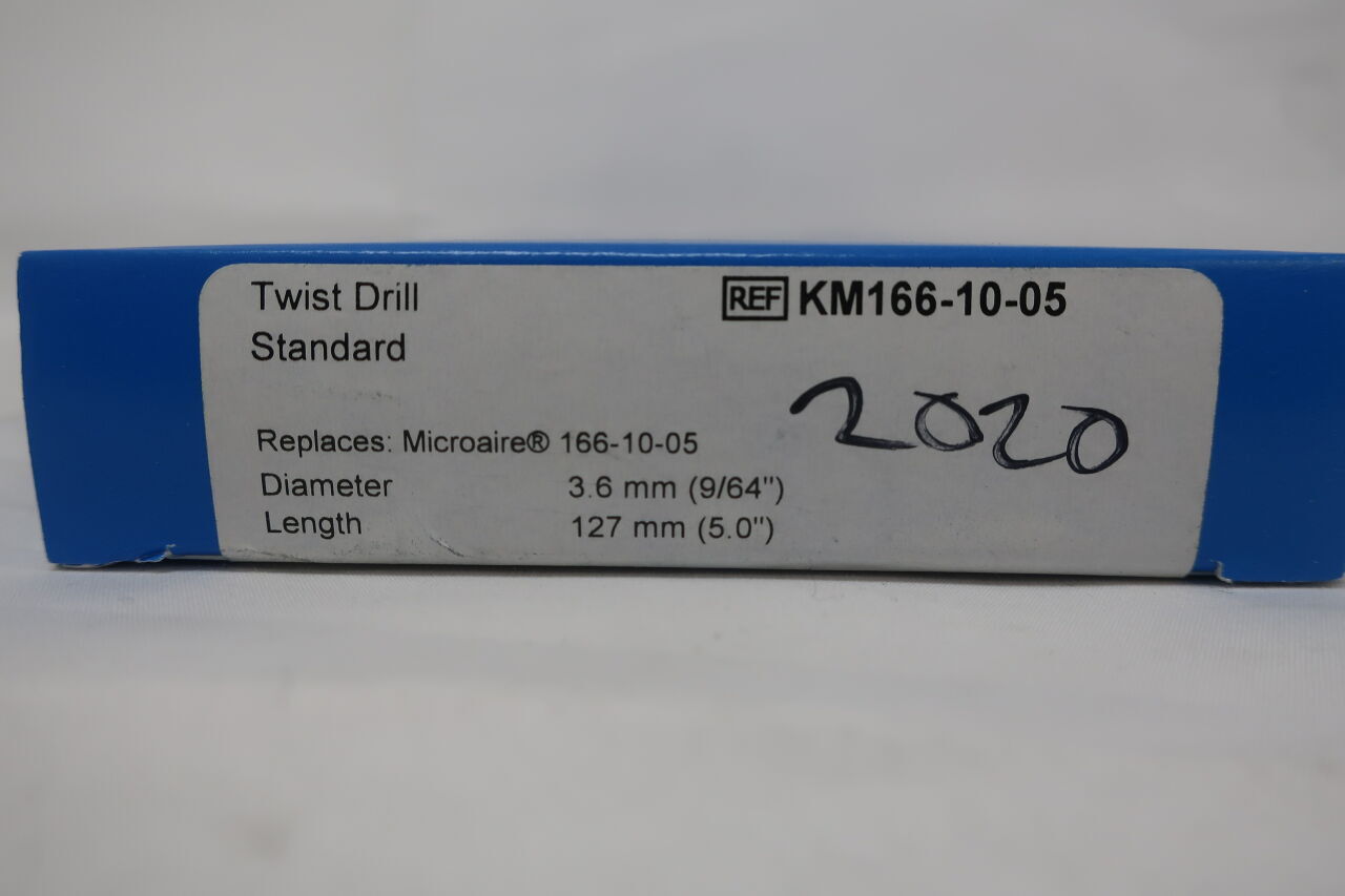 Km166-10-05 - BRASSELER - Twist Drill Standard 3.6mm x 127mm , () - ( Expiry Date: )
