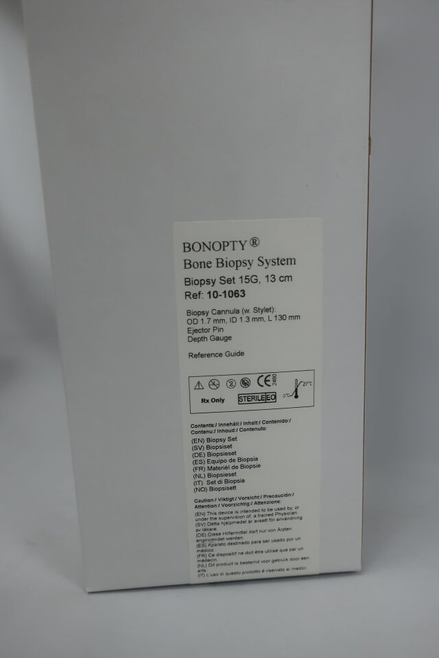 10-1063 - APRIOMED - Bonopty Biopsy Set 15G, 13 cm, (BX/5) - ( Expiry Date: 2023-11-16 )