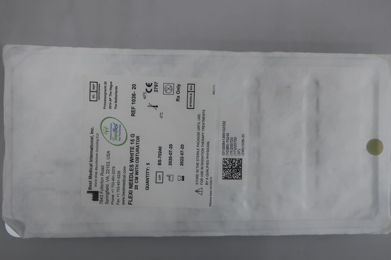 1036-20 - BEST MEDICAL - Flexi needles white 15g, (EA) - ( Expiry Date: 2022-02-24 )