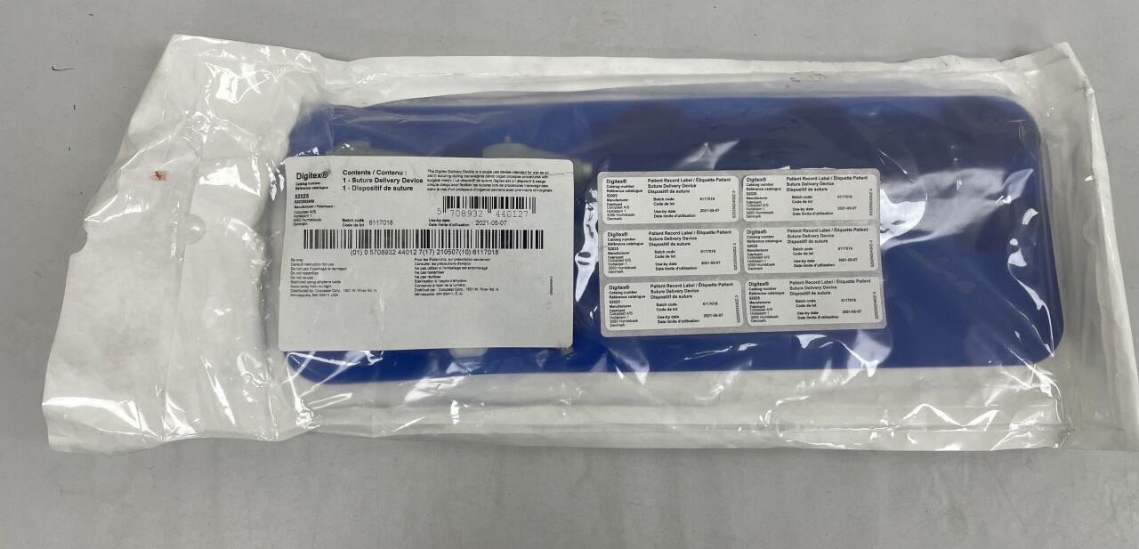 52025 - COLOPLAST - Digitex Suture Delivery Device, (EA) - ( Expiry Date: 2021-05-07 )