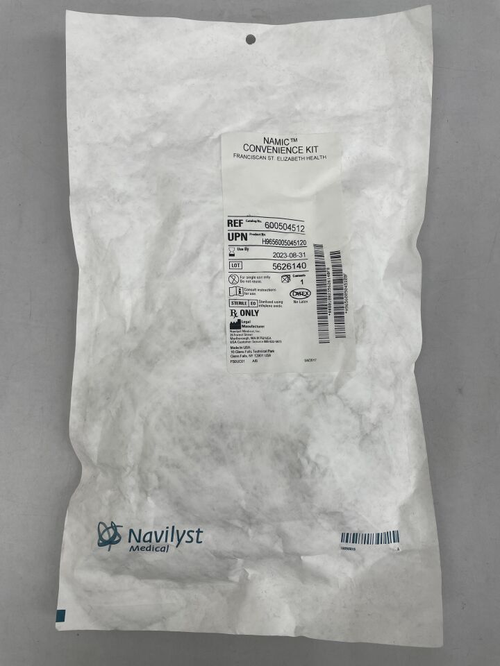600504512 - NAVILYST - Namic Convenience Kit, (EA) - ( Expiry Date: 2023-08-31 )