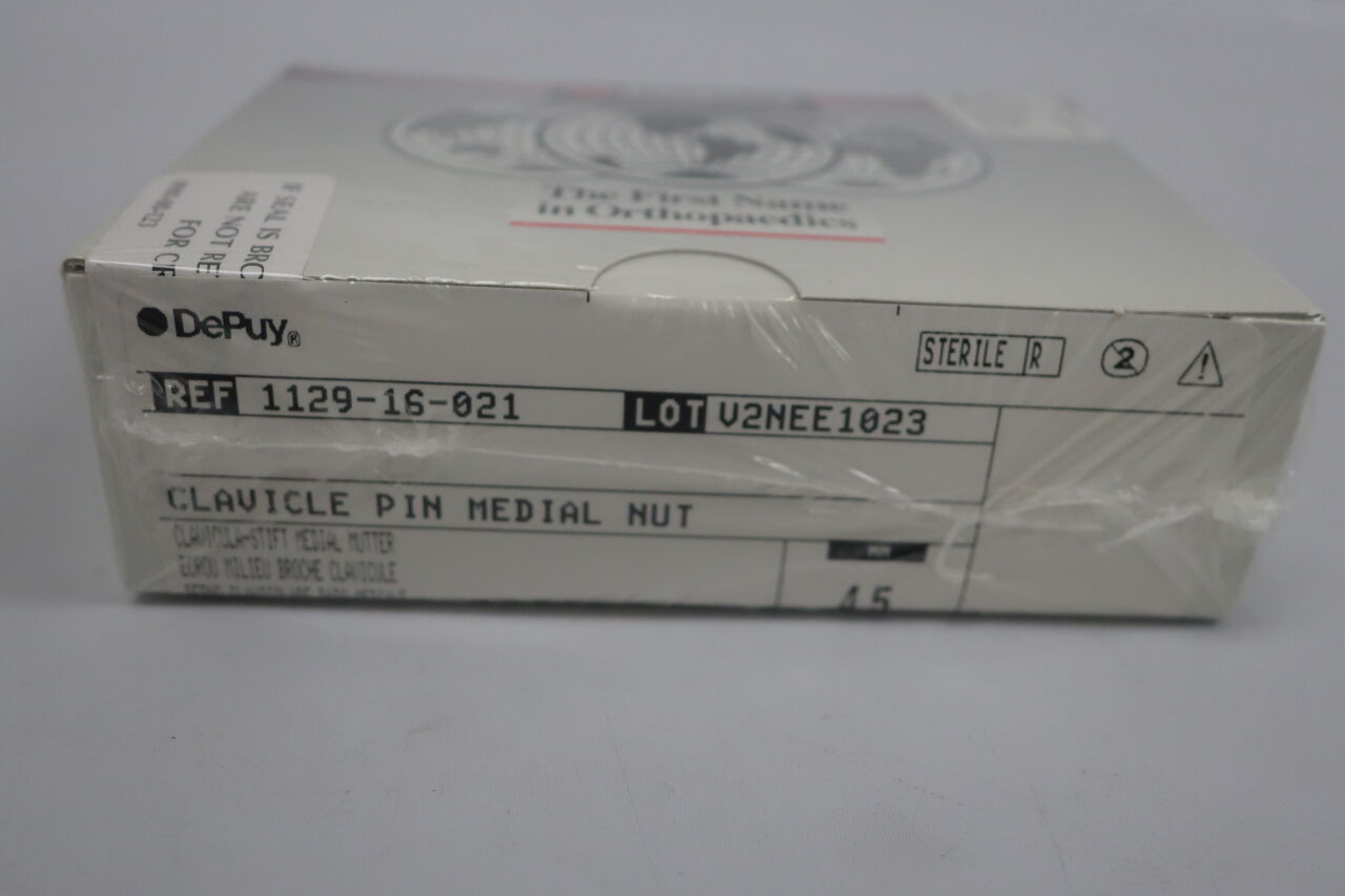 1129-16-021 - DEPUY - clavical pin medical nut , (BOX/1) - ( Expiry Date: 2001-08-01 )