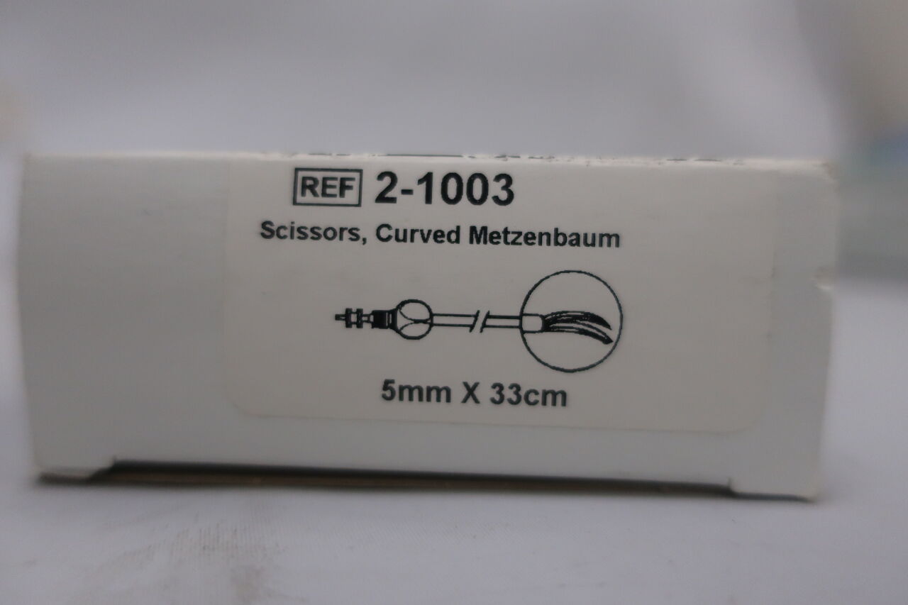 2-1003 - CONMED - Metzenbaum Scissors 5mm x 33cm Curved, (BOX/1) - ( Expiry Date: 2022-06-25 )