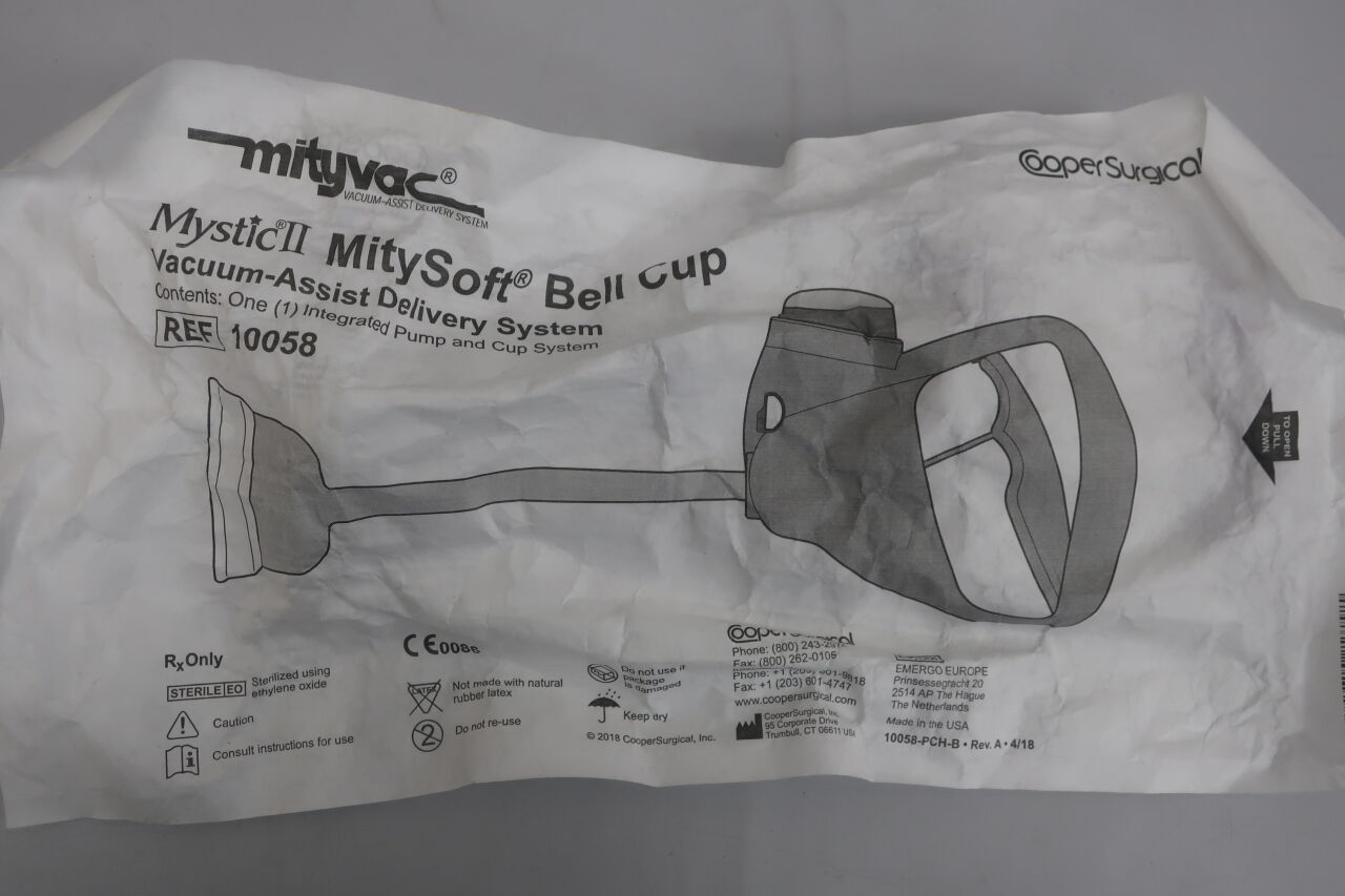 10058 - COOPER SURGICAL - Mity Soft Bell Cup Vacumm - Assist Delivery System , () - ( Expiry Date: )