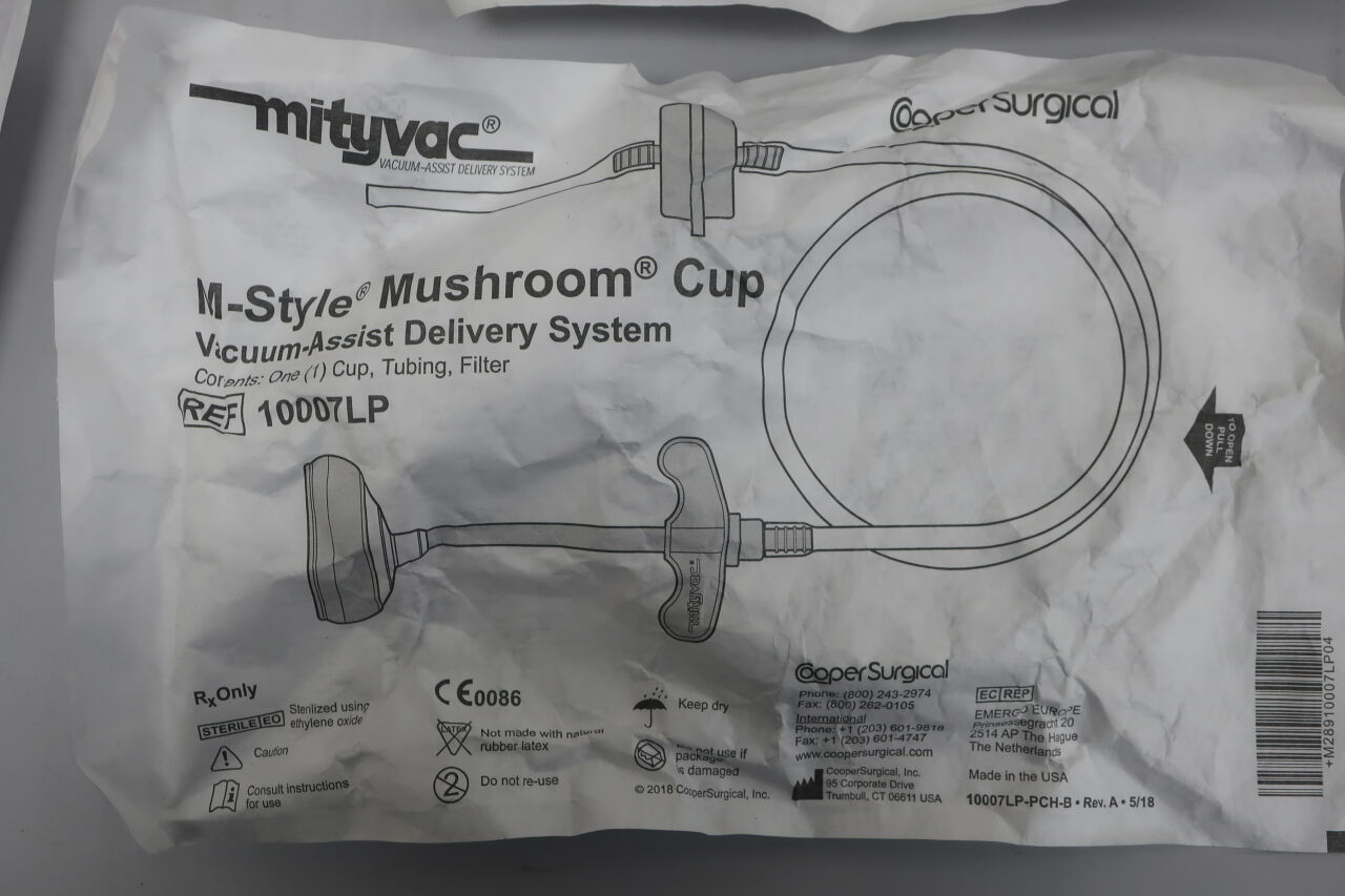 10007LP - COOPER SURGICAL - M-Style Mushroom Cup Vacuum-Assist Delivery System, () - ( Expiry Date: )