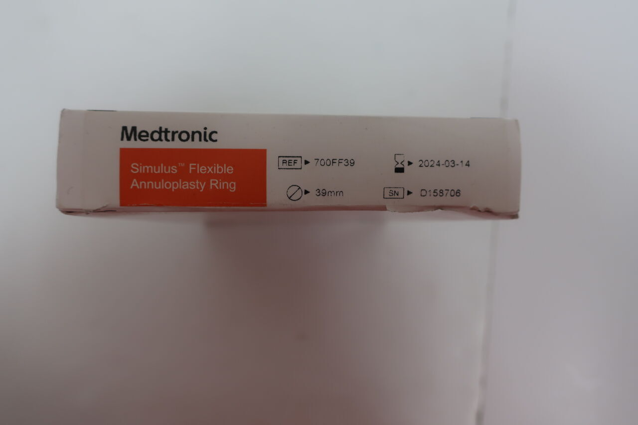 700FF39 - MEDTRONIC - SIMULUS FLEXIBLE ANNULOPLASTY RING 39mm, (BX/1) - ( Expiry Date: 2024-03-27 )