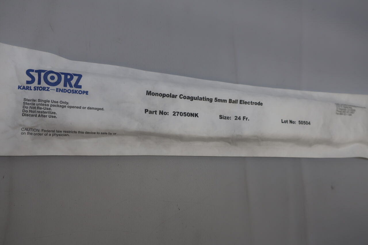 27050NK - STORZ - Coagulating ball electrode, 5mm, (EA) - ( Expiry Date: 2020-01-01 )