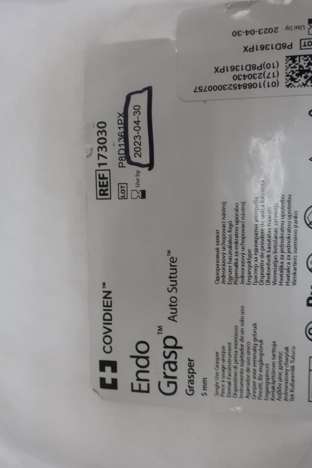 173030 - COVIDIEN - Endo Gasp auto suture, 5mm, (EA) - ( Expiry Date: 2023-04-30 )