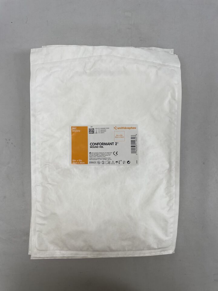 59551212 - SMITH & NEPHEW - Wound Veil, Conformant 2, 12 X 12 Inch, (EA)
