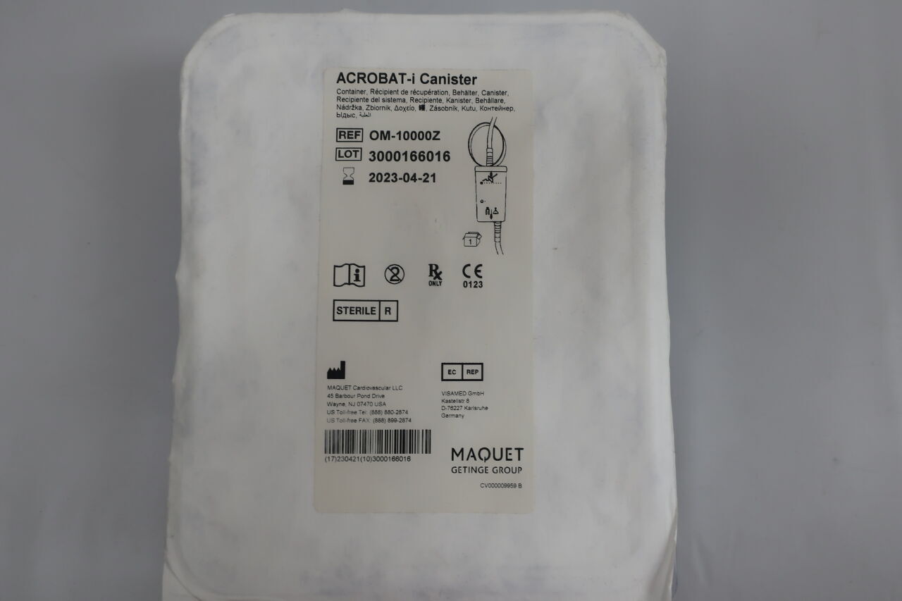 OM-10000Z - MAQUET - Acrobat-I Cannister Vacuum Stabilizer System, (EA) - ( Expiry Date: 2023-09-18 )