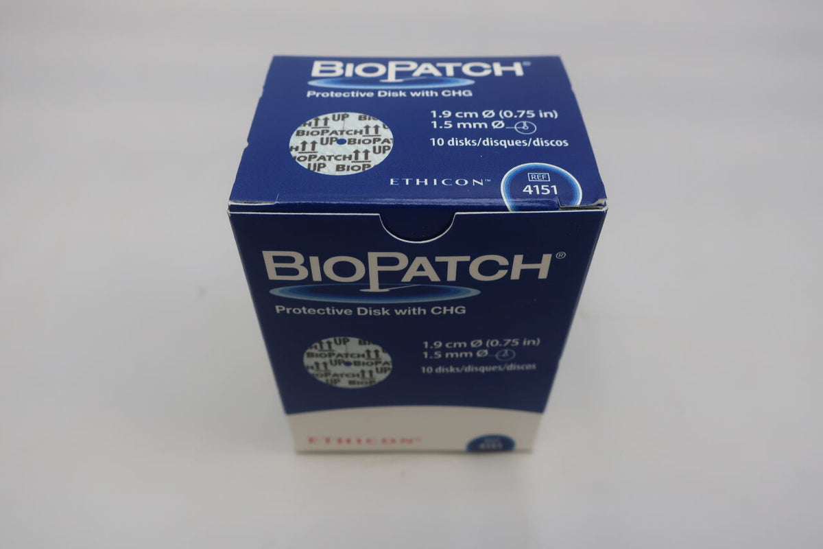 4151 - ETHICON - BioPatch Protective Disk, 1.9cm, 1.5mm Center Hole, ()