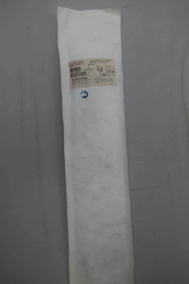 PAL-304LL - MICRO-AIRE - Mercedes Cannula, 3.0 mm, 8mm port, 30cm Long, (EA) - ( Expiry Date: 2022-11-09 )