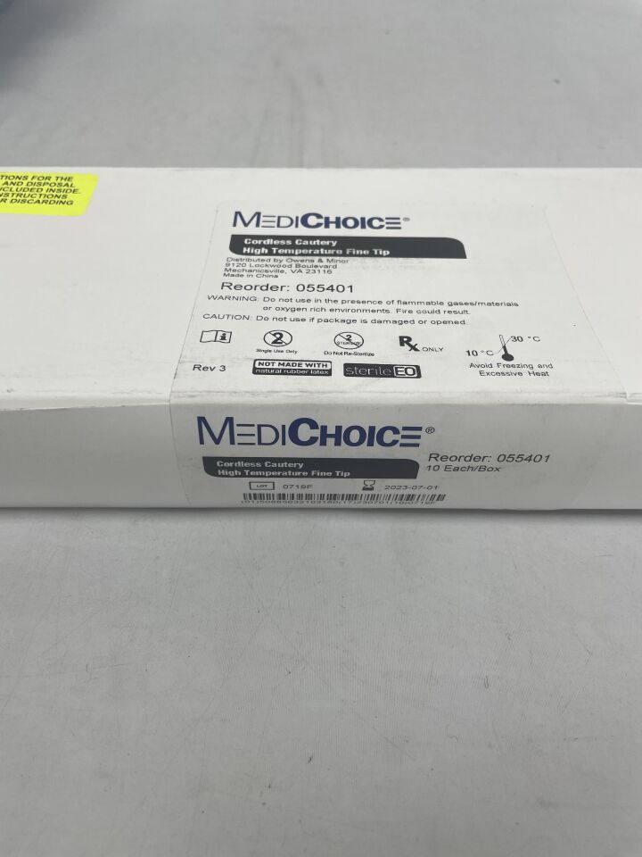 55401 - MEDICHOICE - Cordless Cautery High Temperature Fine Tip, (BX/10) - ( Expiry Date: 2023-07-01 )