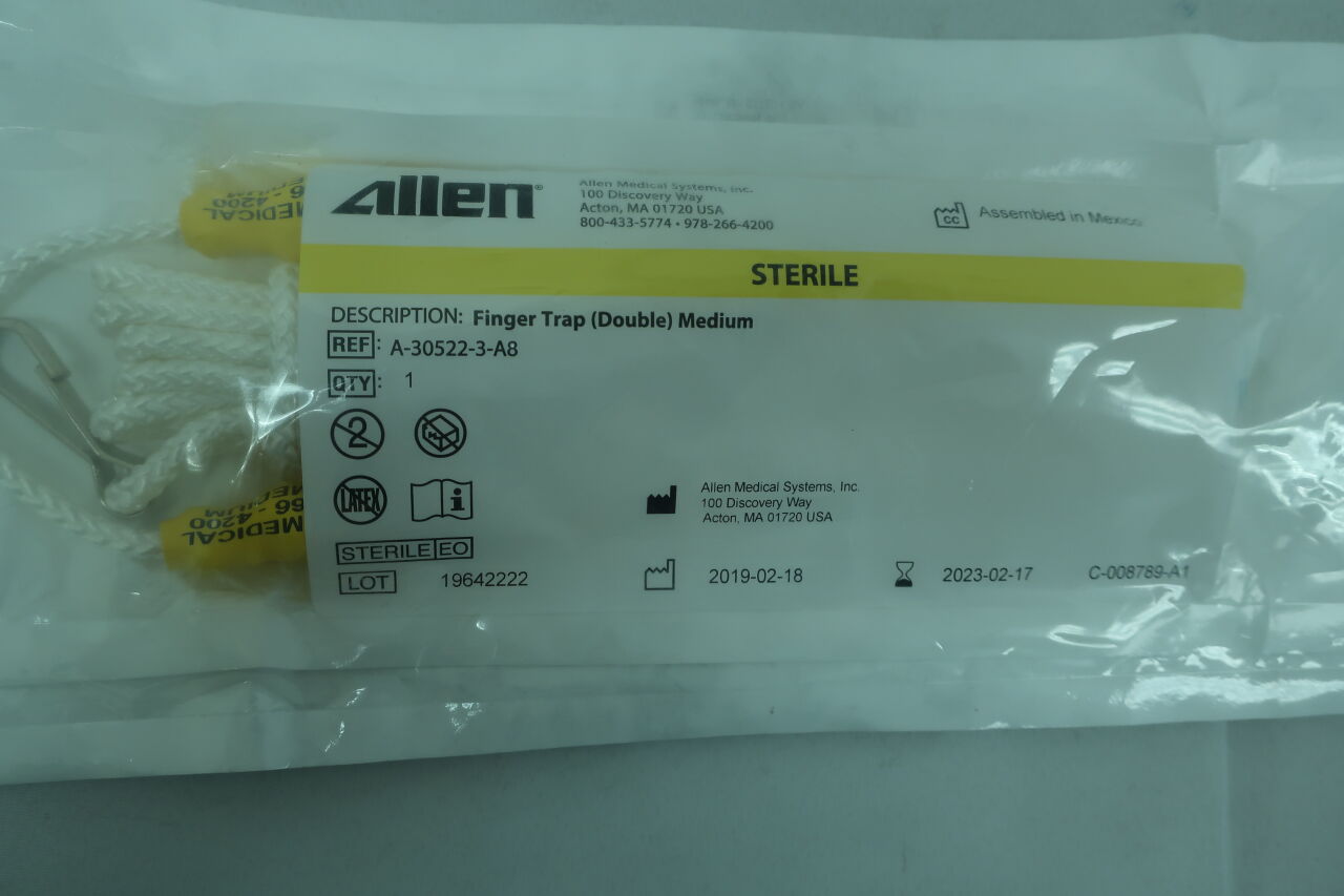 A-30522-3-A8 - ALLEN - Finger Trap (Double) Medium, (EA) - ( Expiry Date: 2023-02-17 )