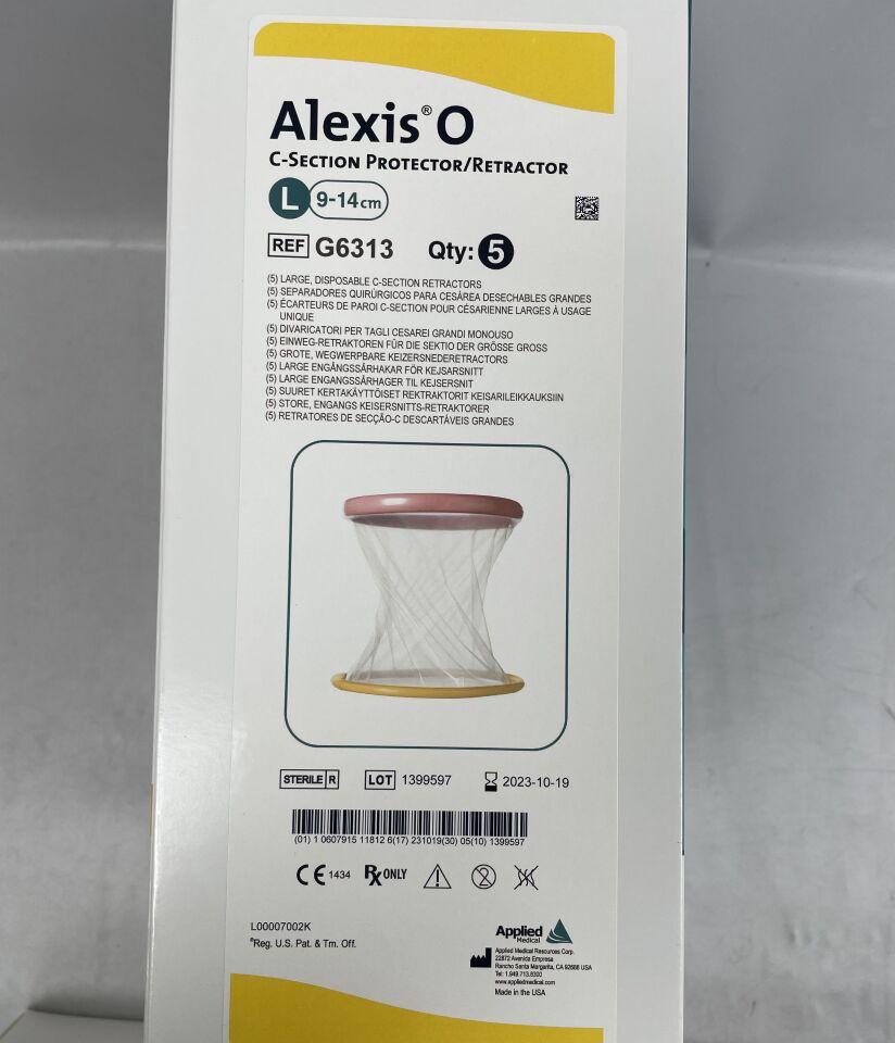 G6313 - APPLIED MEDICAL - Alexis O C-Section Protector/Retractor, 9-14cm, Large, (EA) - ( Expiry Date: 2023-02-09 )
