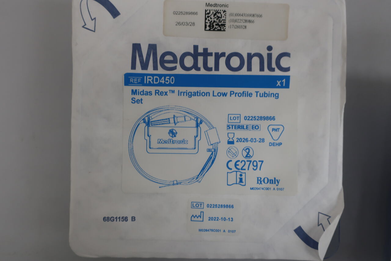 IRD450 - MEDTRONIC - midas rex irrigation low profile tubing set
, ( ) - ( Expiry Date : 2026-03-28 )