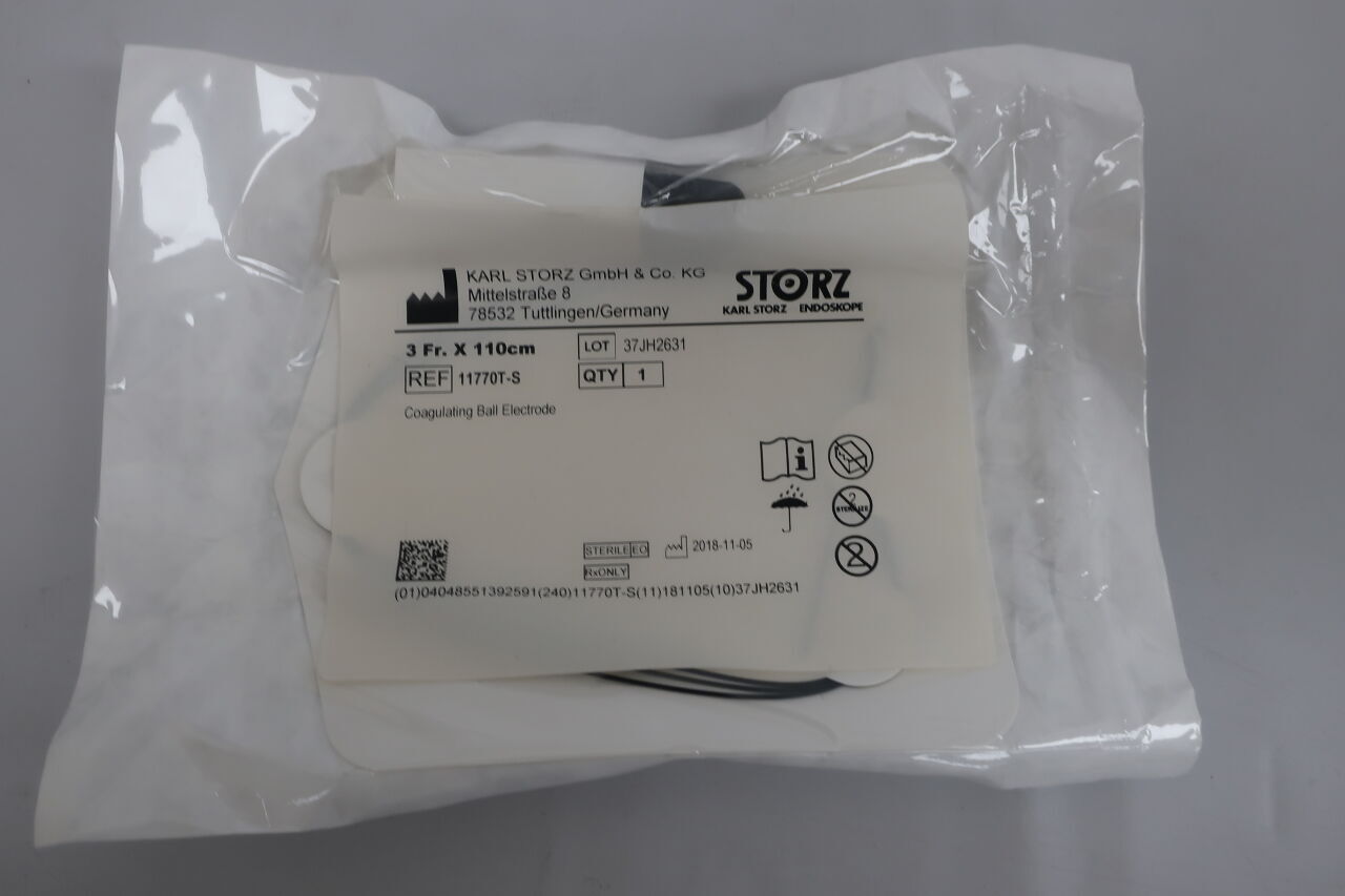 11770T-S - KARL STORZ - electrode, coagulating, sterile, 3fr. , ( EA ) - ( Expiry Date : N/A )