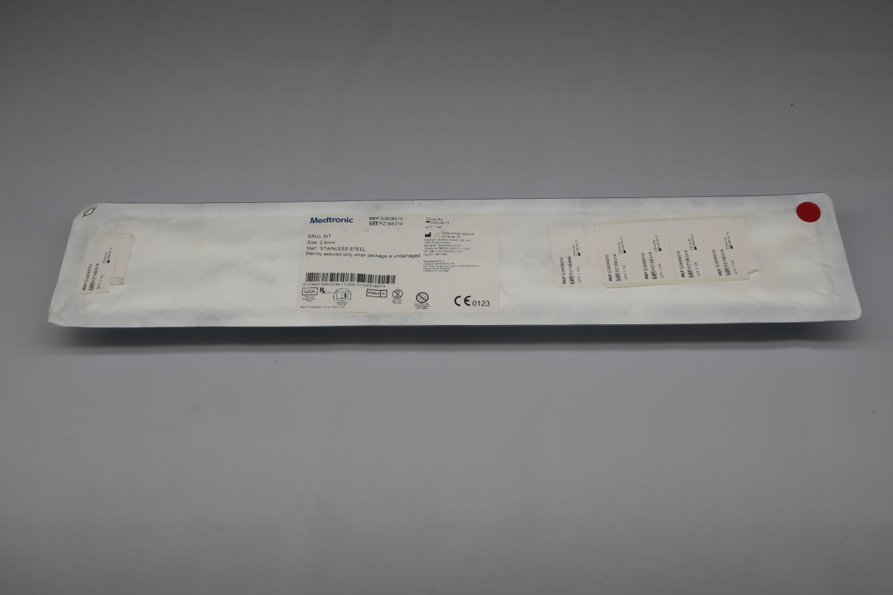 G3606010 - MEDTRONIC - medtronic drill bit stainless steel 2.4mm , ( ) - ( Expiry Date : 2026-06-15 )