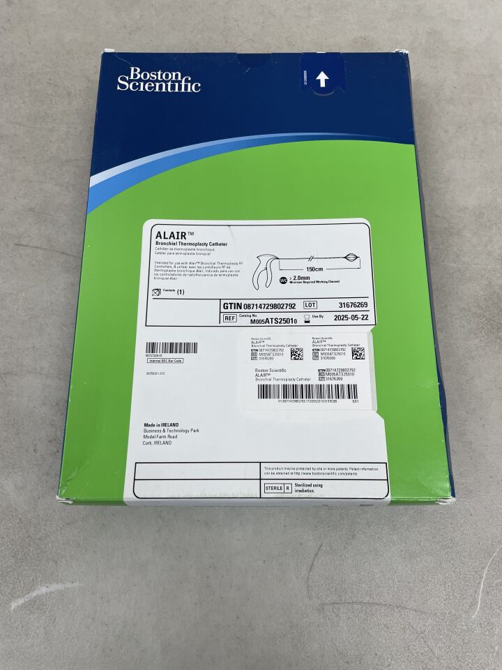 ATS2501 - BOSTON SCIENTIFIC - ALAIR Bronchial Thermoplasty Catheter, 150cm length, (BX/1) - ( Expiry Date: 2023-09-29 )