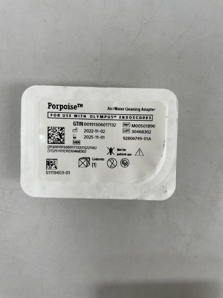 189 - BOSTON SCIENTIFIC - Adaptador de limpieza de aire/agua Porpoise (unidad) - (Fecha de vencimiento: 01/11/2025)