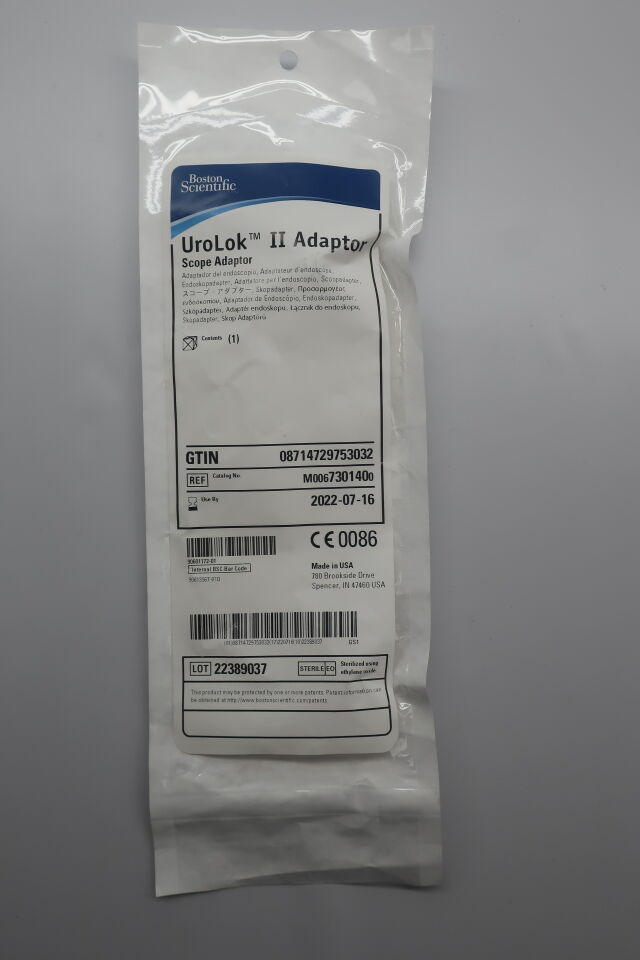 730140 - BOSTON SCIENTIFIC - UroLok II Scope Adaptor, (EA) - ( Expiry Date: 2024-02-02 )