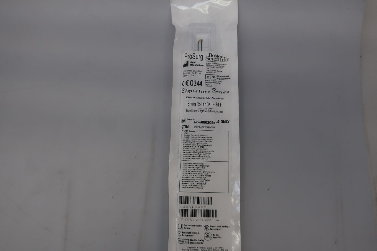 880205 - BOSTON SCIENTIFIC - Signature Series Electrosurgical Device, 3mm Roller Ball, 24F, (EA) - ( Expiry Date: 2022-03-31 )