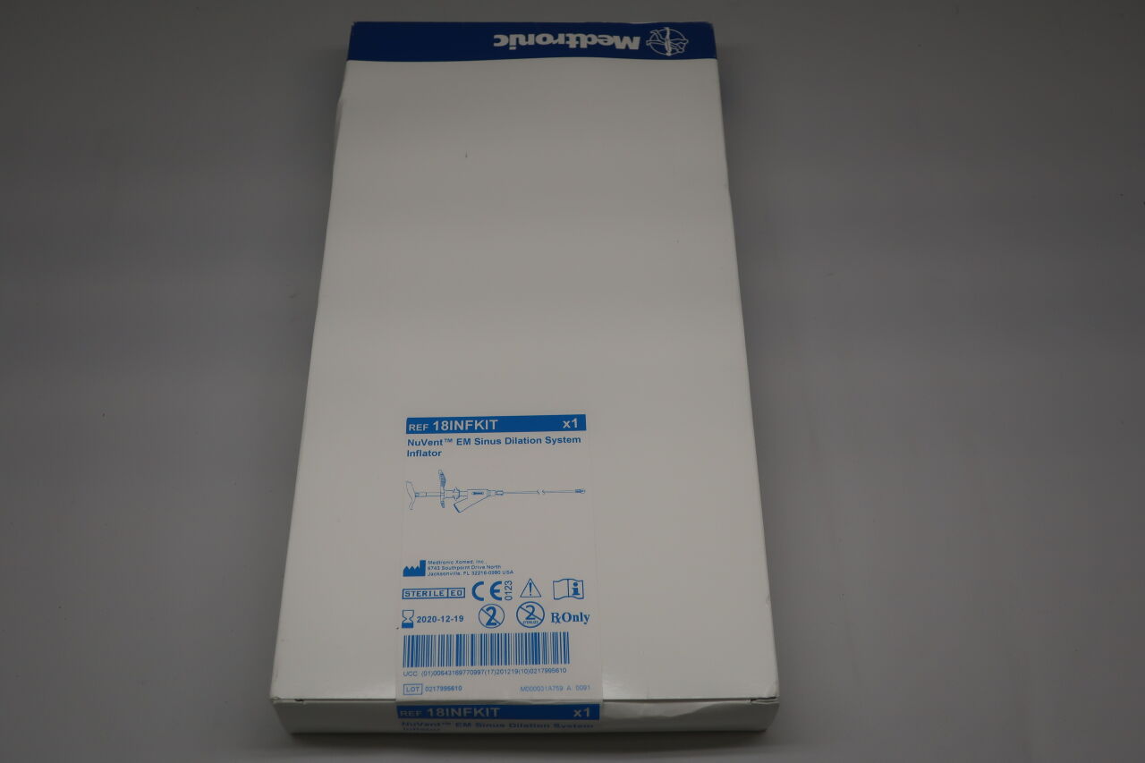 18INFKIT - MEDTRONIC - NuVent EM Sinus Dilation System Inflator, (BX/1) - ( Expiry Date: 2023-11-23 )