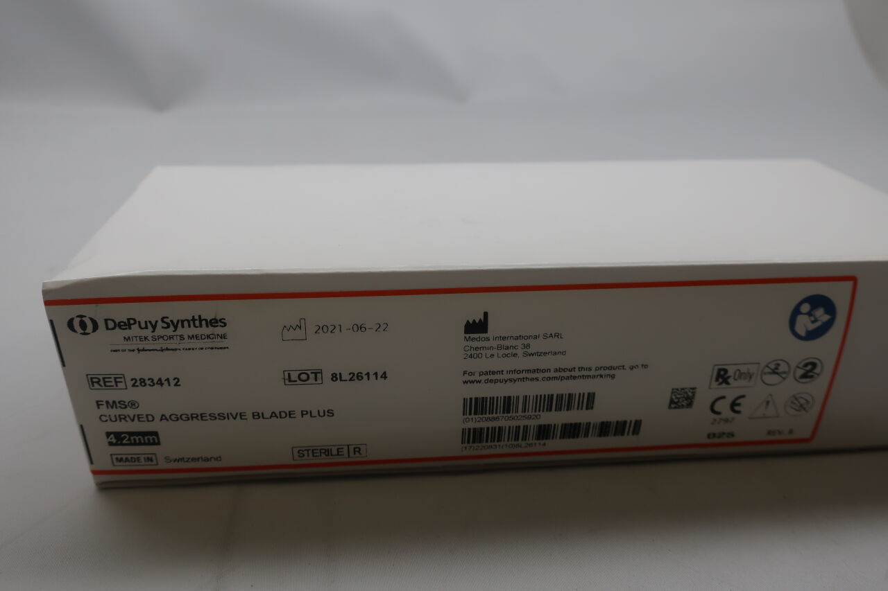 283412 - MEDOS - FMS Curved Aggressive Blade PLUS 4.2MM, (BX/5) - ( Expiry Date: 2023-04-30 )