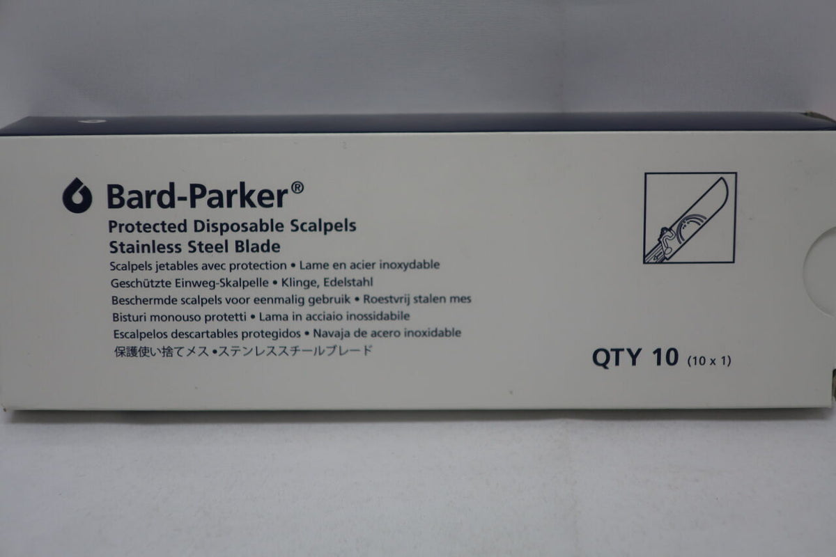 372611 - BARD-PARKER - Scalpels Stainless Steel Surgical Blade, (BX/10)