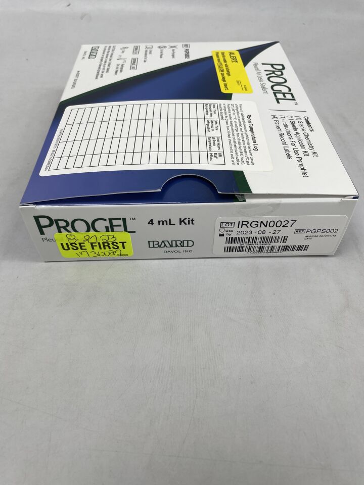 PGPS002 - NEOMEND - progel pleural air leak sealant, 4ml, (BX/1) - ( Expiry Date: 2023-08-27 )