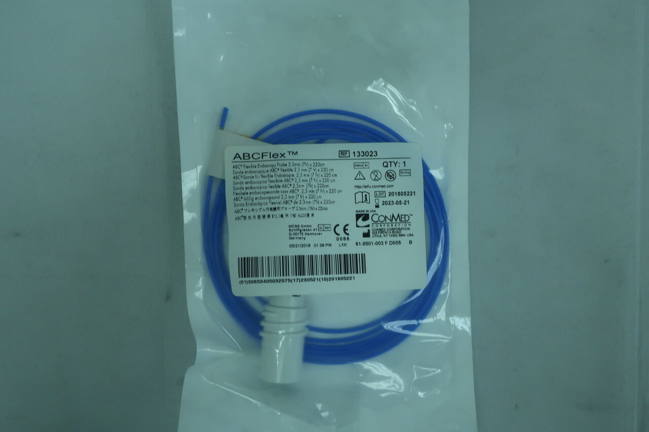 133023 - CONMED - ABCFlex Endoscopy Probe. Original Argon Beam GI Probe, 2.3 mm x 220 cm, (EA) - ( Expiry Date: 2023-05-21 )
