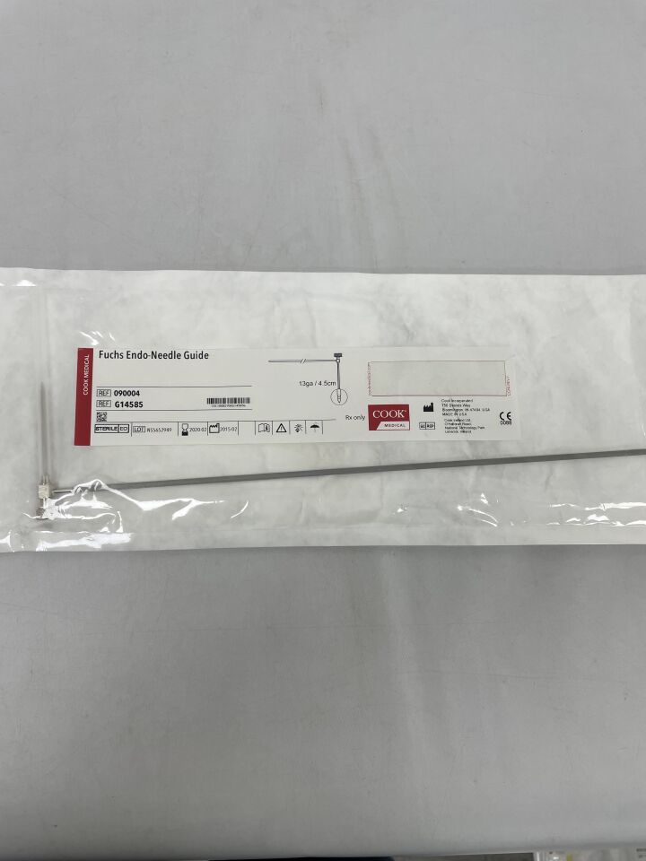 G14585 - COOK - fuchs endo-needle guide, 13g x 4.5cm, (EA) - ( Expiry Date: 2020-02-01 )